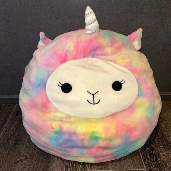 Squishmallows 16" Rainbow Llama Pegacorn Unicorn Lucy May Plush - Picture 1 of 5